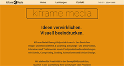 Desktop Screenshot of kiframe.org